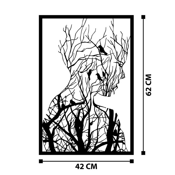 Lark Manor Metal Wall Decor & Reviews Wayfair.ie